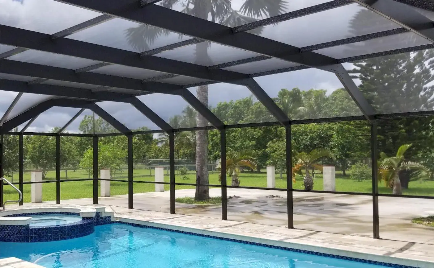 Screen Pool Enclosures Charlotte County Florida.